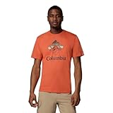 Columbia Hombre Camiseta, M Rapid Ridge Graphic