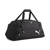 PUMA - teamGOAL Teambag M CE, Bolsas de Deporte Unisexo, PUMA Black-PUMA Silver