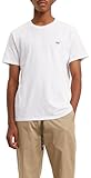 Levi's Ss Original Housemark Tee Camiseta, Blanco para Hombre