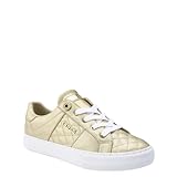 GUESS Loven, Zapatillas Mujer, Gold