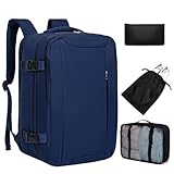 Xkdoai Mochila Viaje Cabina Avion 25x20x40 para Ryanair