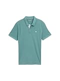 TOM TAILOR 1031006 Polo, 36354 Meadow Teal Dark Melange, L para Hombre