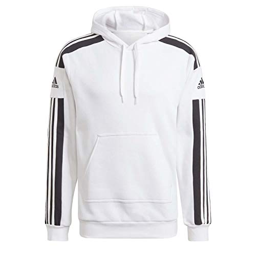 Adidas Squadra 21 Sweat Hoodie Hombre, White, L Tall 2 inch