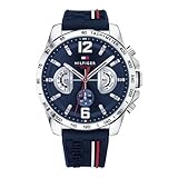 Tommy Hilfiger Reloj Multifunción de Cuarzo Analógico para Hombre 46mm