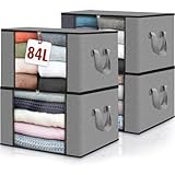 edihome, Cajas Almacenaje Ropa, Bolsas para Guardar Ropa, Organizador Armario