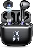 HOIFA Auriculares Inalámbricos Bluetooth,Bluetooth 5.4 con 4 HD Mic, 50H