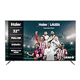 Haier Direct LED Full HD H32K702FG - 32", Smart-TV, HDR, Dolby Audio, Android 11, Smart-TV