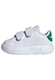 adidas Advantage Shoes Kids, Sneaker Unisex Bebé, FTWR White FTWR White Green