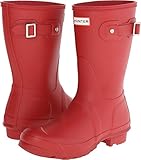 Hunter Original Short - Botas para mujeres, color rojo (military red)