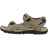 Geox Uomo Sandal Strada D, Sandalias para Hombre, Multicolor (Sand/Navy)