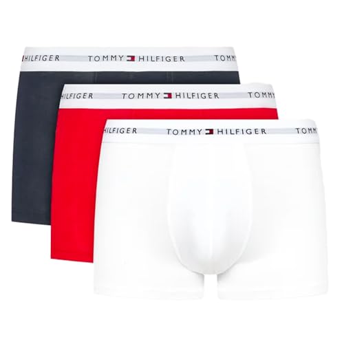 Pack de 3 Calzoncillos Bóxer Trunks Tommy Hilfiger para Hombre - Ropa Interior