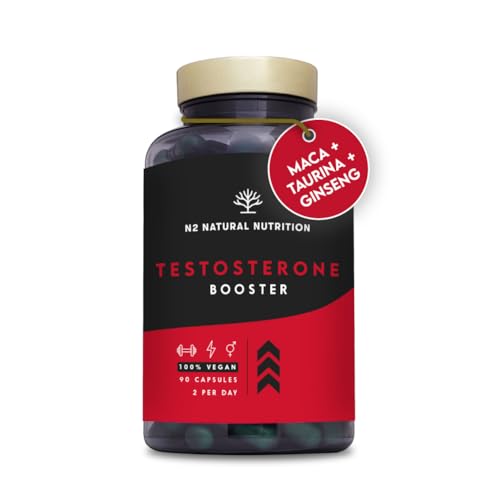 Maca, Zinc y Testosterona Hombre - N2 Natural Nutrition