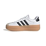 adidas VL Court Bold Shoes, Zapatos Mujer, FTWR White/Core Black/Wonder Beige, 39 1/3 EU