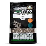 Drasanvi ECOSANA SEMILLA CHÍA CERTIFICADO BIO by - Alto contenido de fibra, vegano, sin gluten 250g.