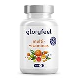 Multivitaminas y minerales de Gloryfeel