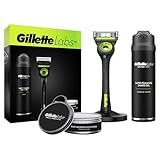 Gillette Labs Pack Regalo Maquinilla De Afeitar + Gel De Afeitar 198 ml + Crema Hidratante 100 ml
