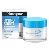 Neutrogena Hydro Boost Crema Gel (50 ml), crema hidratante facial apta para pieles sensibles