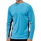 Arcweg Camiseta Deportivas Hombres Rash Guard con Filtro de Protección UPF 50