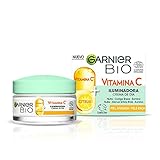 Garnier, Crema de Día Iluminadora con Vitamina C, Corrige líneas y Potencia la luminosidad en 24H