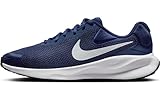 NIKE Revolution 7, Zapatillas para Correr Hombre, Hoja Azul Marino Medianoche Platino Puro, 41 EU
