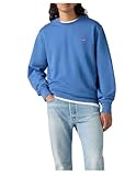 Levi's The Original HM Crew Sudadera, Dutch Blue, L para Hombre
