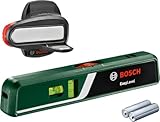 Bosch nivel de burbuja láser EasyLevel con soporte mural