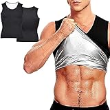 CJBIN Fajas Reductoras Adelgazantes Hombre, Camiseta Adelgazante Hombre Sauna Body