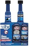 STP Limpia Inyectores+ Tratamiento- Reduce emisiones y humo, ahorra combustible recupera rendimiento