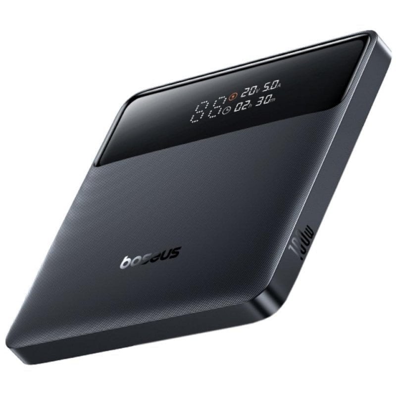 Baseus H1 Power Bank Portatiles Con Carga Rapida Con Pantalla Digital 20.000 Mah 100 W Negro