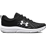 Under Armour Ua Charged Assert 10, Zapatillas para Correr Hombre, Black / Black / White, 42 EU