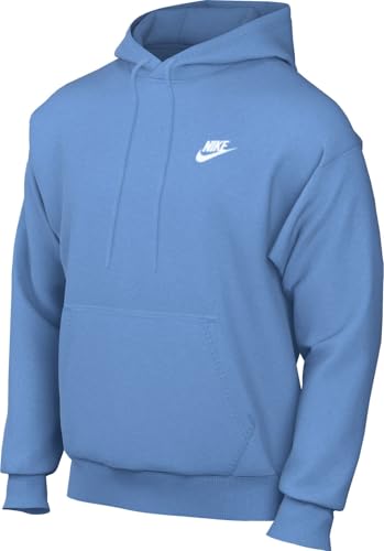 Sudadera Nike Club BB con Capucha, color Azul para Hombre
