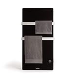 CREATE / Warm Towel Cristal/Toallero Electrico de Cristal con WiFi Negro