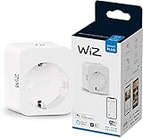 Wiz - Enchufe inteligente Wi-Fi, controla con App, compatible con Alexa y Google Home