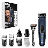 Braun Recortadora de Barba Series 7 Máquina Cortar Pelo, Máquina de afeitar, Cortapelo