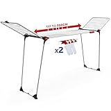 Vileda Infinity Flex | Tendedero Grande | Estante telescópico Extensible | Secador ya montado