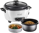 Russell Hobbs Arrocera, 6 raciones, mediana, función mantenimiento del calor, apagado automático