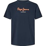 Pepe Jeans Eggo N Camiseta, Azul (Dulwich Blue), Hombre