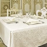 BGEUROPE Mantel Antimanchas - Beige Claro - Ref. Milano (59 x 118 (150 x 300cm)