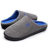 Zapatillas Hombre Mujer Invierno CáLido Zapatos Memory Foam Casa Antideslizante Pantuflas