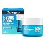Neutrogena Hydro Boost Gel de agua (50ml), gel hidratante facial con ácido hialurónico y aminoácidos
