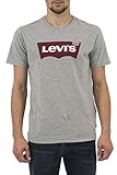 Levi's Graphic Set-in Neck T-Shirt, Grey, S Hombre