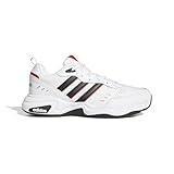 adidas Strutter Shoes, Zapatillas Hombre, Cloud White Core Black Active Red, 42 2/3 EU