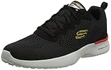 Skechers Skech-Air Dynamight Tuned Up, Zapatillas de Deporte Hombre, Black Engineered Mesh PU