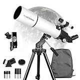 CELTICBIRD Telescopio para Adultos Principiantes en astronomía - Telescopio Refractor portátil 80600