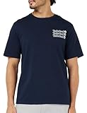 Timberland Short Sleeve tee 2 Tier3 Camiseta, Dark Sapphire, S para Hombre