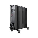 Black+Decker – Radiador de Aceite de 2000W y 11 elementos de 140mm