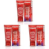 COLGATE Max White Ultra Active Foam Pasta de Dientes Blanqueadora con Flúor, 50ml