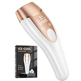 21J Depiladora Laser Indolora con Función De Refrigeración,Luz Pulsada 9 Niveles de Energía
