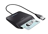 Lector DNI Electrónico USB, Cumple con FIPS 201, FIPS TAA e ISO 7816 Clase A, B, C, Cable de 100 cm