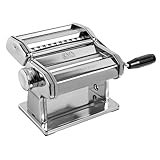 Marcato Atlas 150, Máquina para Pasta, Acero Cromado, Ancho 150 cm, 3 Accesorios Incluidos